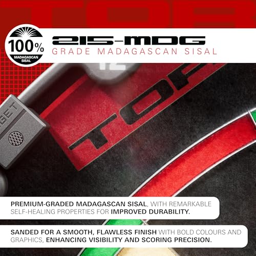 Target Darts TOR Dartboard & Dart Board Bundles | Competition Standard Steel Tip Board with Fixing Kit | Also Available: Special Edition Luke “The Nuke” Littler Board and Surround or Star Wars Galaxy - style: Tor Board