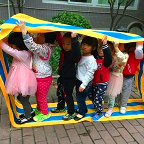 KINDEN Teamwork Games Group Learning Activity Fun Playing Run Mat for Kids and Adults Field Day Game - color: Color002-20ft