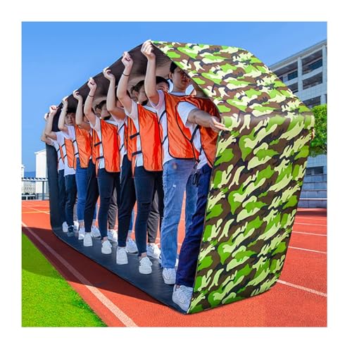 Team Building Game Running mat for Adult Work, Outdoor Games&Activities for a Large Group, Suitable for 2-18 People (Size : Adult-11M/36FT) - size: Adult-11M/36FT