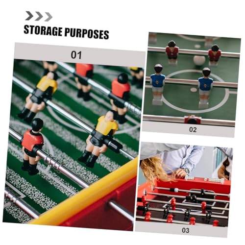 ibasenice Soccer Machine Pole Table Football Rod Accessory for Standard Foosball Tables Easy to Assemble Metal Handle for Enhanced Gaming Experience