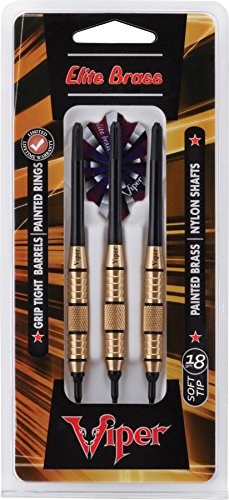 Viper Elite Brass Soft Tip Darts - style: 18 Grams