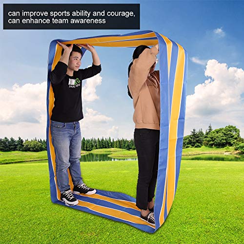 Teamwork Games Run Mat for Kids and Adults Fun Group Learning Activity Play Equipment Perfect for Field Day Events 4M Length Interactive Running Game Mat (4 Meters Circumference) - size: 4 meters circumference