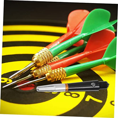 ibasenice Accessories Throwing Rotate Stems Short Shafts Soft Tip Flying Shaft Wear-Resistant Poles Replaceable