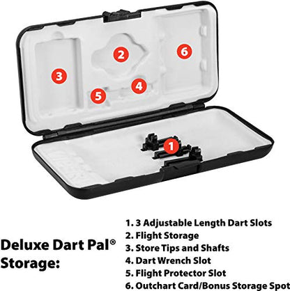 Viper Diamond 90% Tungsten Soft Tip Darts with Storage/Travel Case, Black Rings, 18 Grams