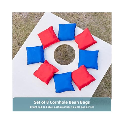 Bags Bean Bags for Tossing - Cornhole Bean Bags for Cornhole Game Replacement Toss Bags Set of 8 - size: 2 In