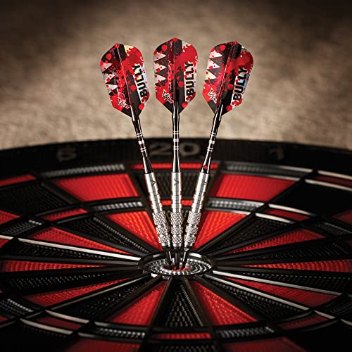 Viper Bully 80% Tungsten Soft Tip Dart Set with Case, 18 Grams - style: Coarse Knurling