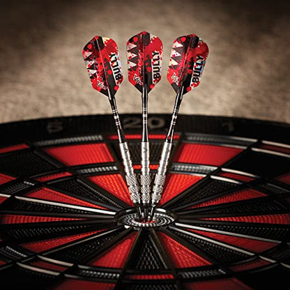 Viper Bully 80% Tungsten Soft Tip Dart Set with Case, 18 Grams - style: Coarse Knurling