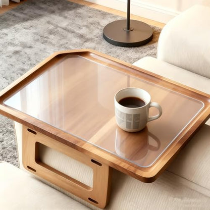2MM Thick Clear Non-Slip Grip Mat - Washable & Cut-to-Fit, Multi-Use Anti-Slip Pad for Furniture, Pet Bowls, Folding Walker, Desks, and Crafts，Couch Arm Table，Guitar Non Slip Pad - color: Clear, size: 10" x 7.5"