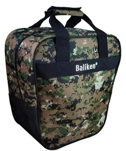 BALIKEN Bowling Single Tote Bag, Durable, Compact and Stylish Durability Easy to Carry Holds One bowling ball - color: FCamo