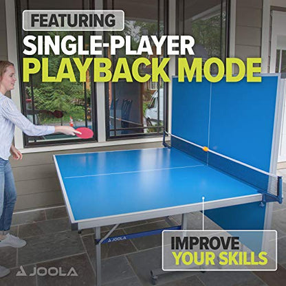 JOOLA NOVA Outdoor Ping Pong Table with Waterproof Table Tennis Net Set - Quick Assembly - All Weather Aluminum Composite Surface - Tournament Quality - Indoor & Outdoor Compatible - style: NOVA DX Outdoor