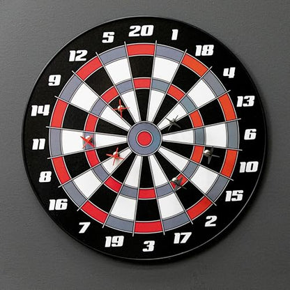 Accudart 16" Magnetic Dartboard Set – Magnetic Dart Board with 6 Darts, Wall Mount Design, No Steel Tips, Ideal for Casual Play