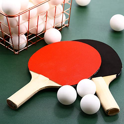 Yunsailing 300 Pieces Plastic Balls 40 mm Washable Table Tennis Balls for Outdoor Crafts Table Tennis Carnival Pool Games Party Decoration, White and Yellow
