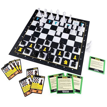 Spin Master Games, Chess Made Simple, Learn to Play Strategy Board Games for Beginners, Chess, 2 Players, for Kids Ages 8 & Up - size: 1, style: Chess Made Simple