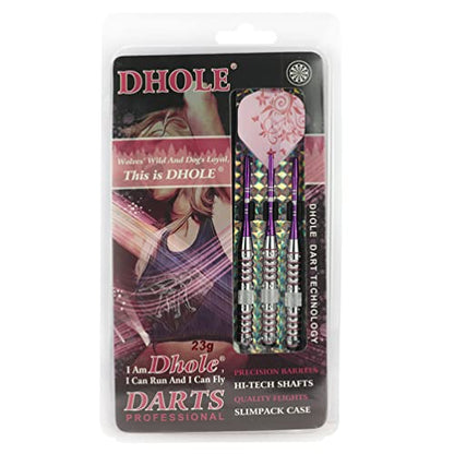 Black Scorpion CUESOUL Dhole 21g/23/24 Grams Steel Tip Darts with 2 Different Sets Aluminum Shafts