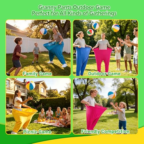 Granny Pants Yard Game for Adults,Oversized Granny Pants Outdoor Game