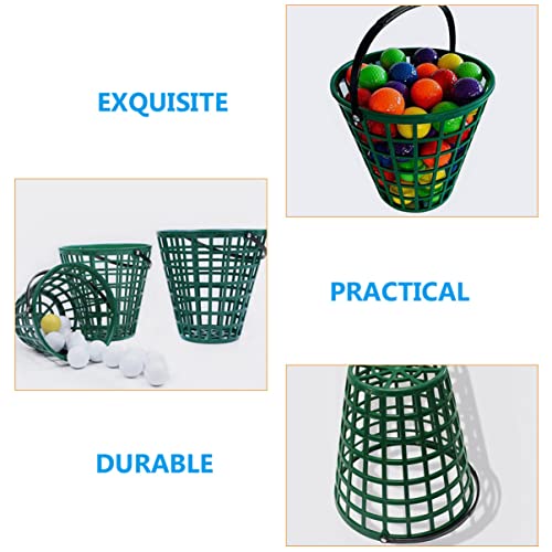 Mipcase Golf Basket Outdoor Storage Ball Baskets Golfs Golf Bag Bucket Golf Game Garage Storage Rack Storage