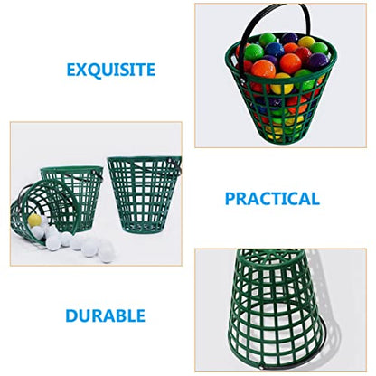 Mipcase Golf Basket Outdoor Storage Ball Baskets Golfs Golf Bag Bucket Golf Game Garage Storage Rack Storage
