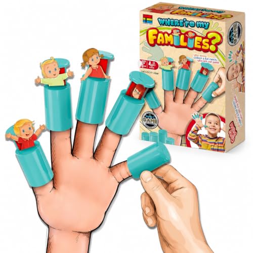 Finger Matching Game, Tabletop Games for Adults Kids Interactive Game for Family Night, Party, Family Gathering, Gifts, Tabletop Games - color: Finger Matching Game
