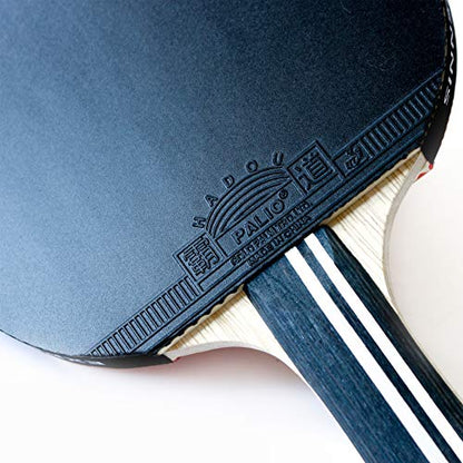Palio Legend 3.0 Table Tennis Racket & Case | ITTF-Approved Advanced Ping Pong Paddle | Maximum Power, Speed & Spin - style: Single Bat