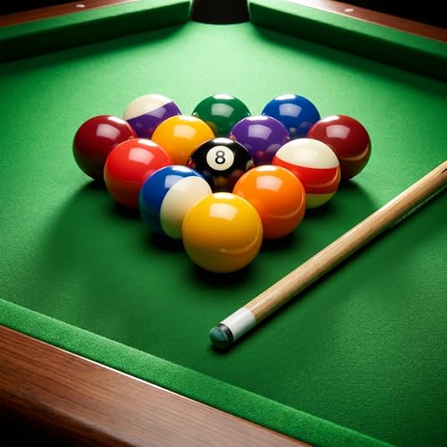 10PCS Pool Cue Tips Replacement Kit, Screw On Pool Stick Tips, Pool-Cue Tip with White Ferrules for Snooker and Pool-Cues, No Need Glue or Clamp (12mm/13mm, 5pcs of Each Size)