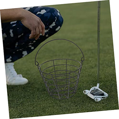 LIOOBO 1pc Golf Basket Golf Ball Basket Golf Ball Dispenser Golf Ball Tray Mens Golf Range Basket Golf - color: Dark Green