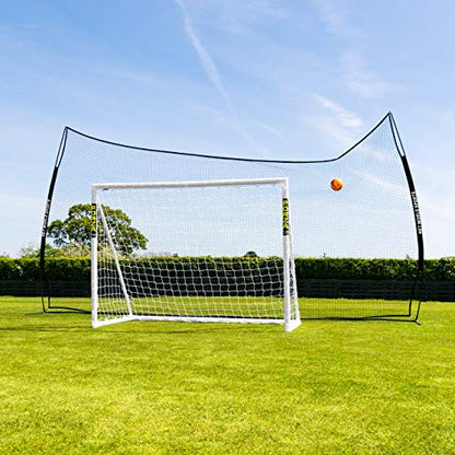 Stop that Ball™ Backstop Net Systems | Multi-Sport Ball Stop Net & Posts | Pop-Up, Freestanding & Socketed Options [7 Sizes] - size: 20ft, style: Pop-Up