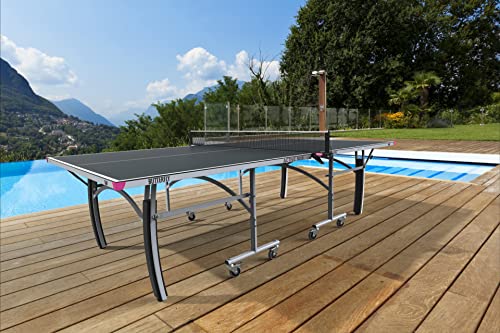 Butterfly Active 5000 Outdoor | Weatherproof Top - Withstands Any Environment | Leave Outdoors Year-Round | Quick Assembly | Regulation 6" Net Set Included | Warranty: Top = 10-Year & Frame = 3-Year