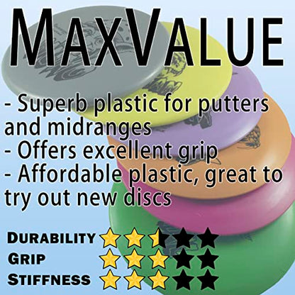 Divergent Discs 6 Disc MaxValue Nuno Putter Pack - color: Colors Vary