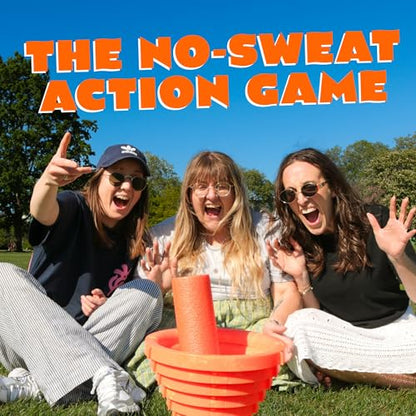 Noodle Flip: Ultimate Toss Game for The Beach or Yard | No Sweat Action Game | Fun for Adults, Kids and Groups | Age 8+, for 2+ Players