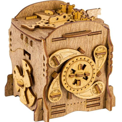 iDventure Cluebox - Captain's Nemo Nautilus - Escape Room Game - Puzzle Box - Sequential 3D Puzzle for Adults - Brain Teaser - Birthday Gift Gadget for Men and Women - Money Box - color: Nautilus