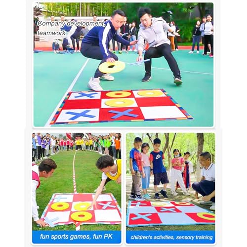 Outdoor Giant tic Bean Bag Toss Games - Giant Outside Lawn Yard Camping Field Day Games,Backyard Toss | Outdoor Game for Adults,Camping Game