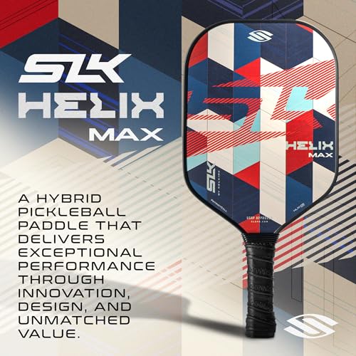 Selkirk Sport SLK Helix Pro Pickleball Paddle | Carbon Fiber & Fiberglass - color: Patriot