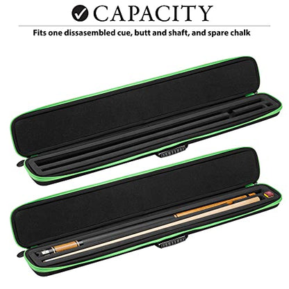 Casemaster Parallax - color: Black with Green Trim