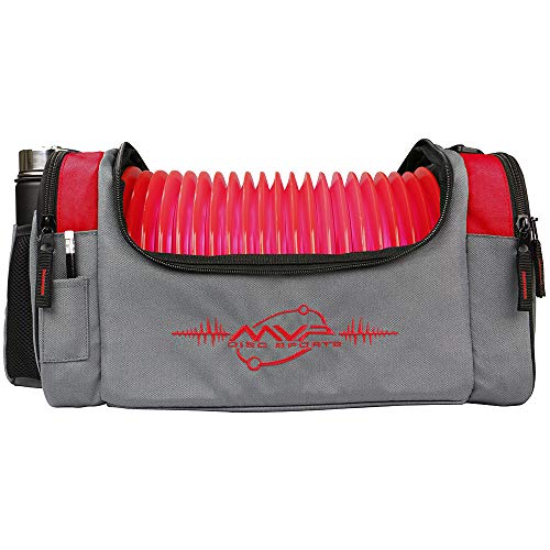 MVP Disc Sports Nucleus Tournament Disc Golf Bag (Choose Your Favorite Color) - color: Red