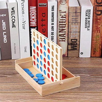 VGEBY Wood Checkers Durability Indoor/Outdoor Fun Board Game for All Ages
