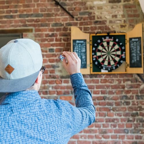 M METERXITY Integrated Dart Shaft and Flights-One Piece Dart Accessories Durable Anti-Fall Apply to Soft Tip Darts and Steel Tip Dart - color: Black