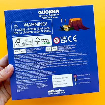 Quokka Travel Magnetic Puzzles for Toddlers 1-3 – 20+Pcs Bugs Game with Extra-Long Play Book – Fun Travel Game Toy for Kids Ages 3-5 – Strong Magnets for Car Activities – Fun Toddler Puzzle Ages 2-4 - color: 05. Blue