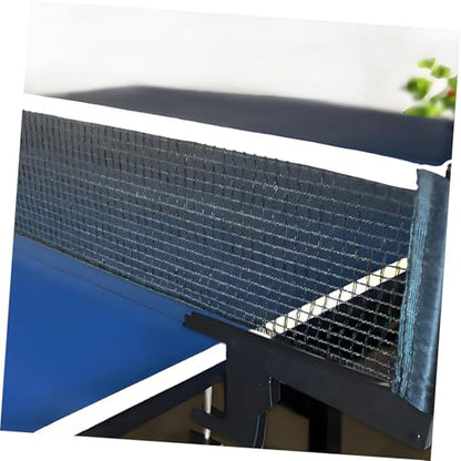 KESYOO Portable Table Tennis Net Replacement Adjustable 182cm Nylon String for Indoor/Outdoor Use Includes Black Clamps for Easy Setup Sports Equipment for Ages