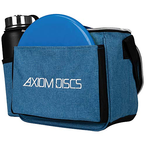 Axiom Discs Cell Disc Golf Starter Bag (Choose Your Favorite Color) - color: Heather Blue