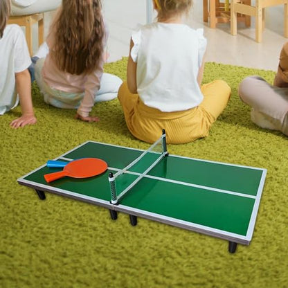 Table Compact Exercise Toy Detachable Table Tennis Table