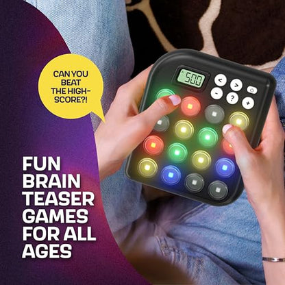 Croove Brain Teasers & Memory Game, 6 Fun Games for Kids, Cool Stocking Stuffers Toys, Best Activities for Boy, Gift Ideas for Boys & Girls Ages 6-8 9 10 11+ Year Old