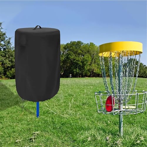 Professional Disc Golf Target Cover, Water Resistant UV Protection Practice Basket Cover, Quick Install for Indoor Outdoor Sports Gear