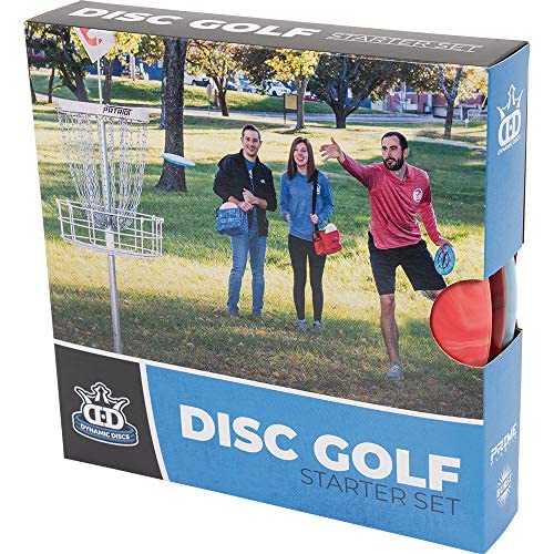 Dynamic Discs Trooper Disc Golf Backpack Starter Set | Prime Disc Golf Set of 3 – Judge, Truth & Escape | Prime Burst Base Plastic | Ideal for Beginners & Recreational Players - color: Black