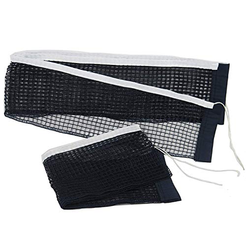 Comesee Table Tennis Net Replacement, String Tension Ping Pong Net for Any Table 60 to 72 Inch, 2 Pack Navy
