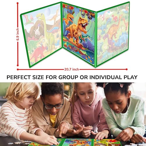 QUOKKA Magnetic Puzzles for Kids Ages 4-6 – 36 Pieces Sudoku Toddler Puzzles Ages 2-4 – Travel Games for Kids 3-5 – Jurassic Toddler Travel Toys – Car Airplane Road Trip Games for Boys & Girls - style: 9. DINO 36 PCS