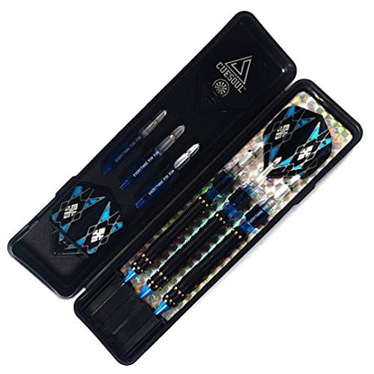 CUESOUL Soft Tip Darts Set Plastic Tip with Dart Case - color: 16g-Brass