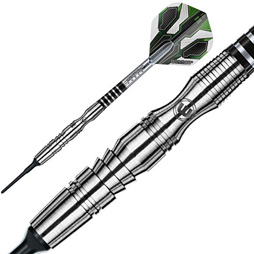 Winmau Darts - Sniper | Wildcats | Blackout - 90% Tungsten Soft Tip Darts - Includes Dart Flights and Shafts - size: 20g