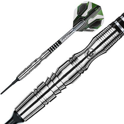 Winmau Darts - Sniper | Wildcats | Blackout - 90% Tungsten Soft Tip Darts - Includes Dart Flights and Shafts - size: 20g