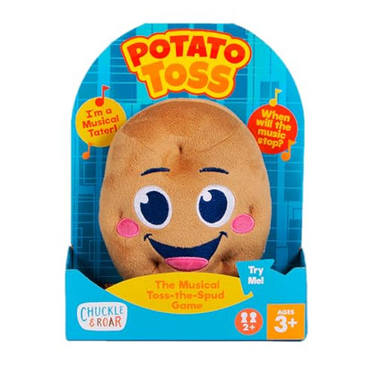 Chuckle & Roar Potato Toss Family Game - Multicolor, Pack of 1, Ages 3+ - Random-Timer Hot Potato Game - Group Party Fun for Kids - Ready-to-Play Cool Tech Toy