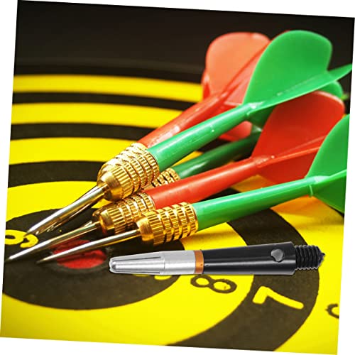 TOYANDONA 6pcs Aluminum Dart Shafts Reusable Lightweight Stems for Enhanced Performance Compatible Tip and Tip for Training and Play